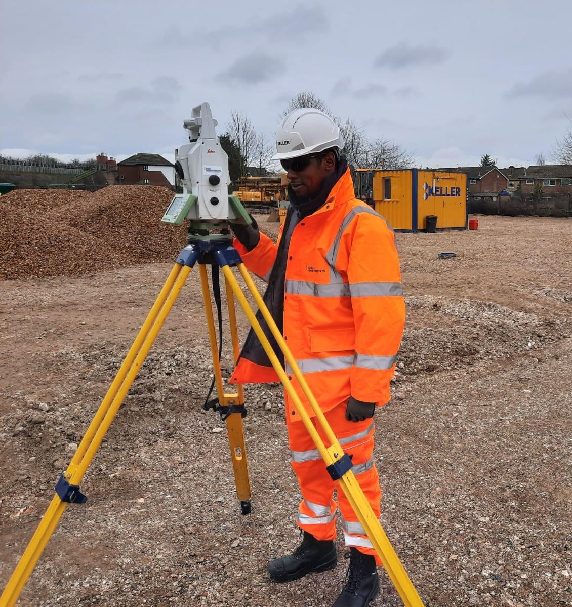 GEO-Instruments Setting Out Engineer Justin Smith 