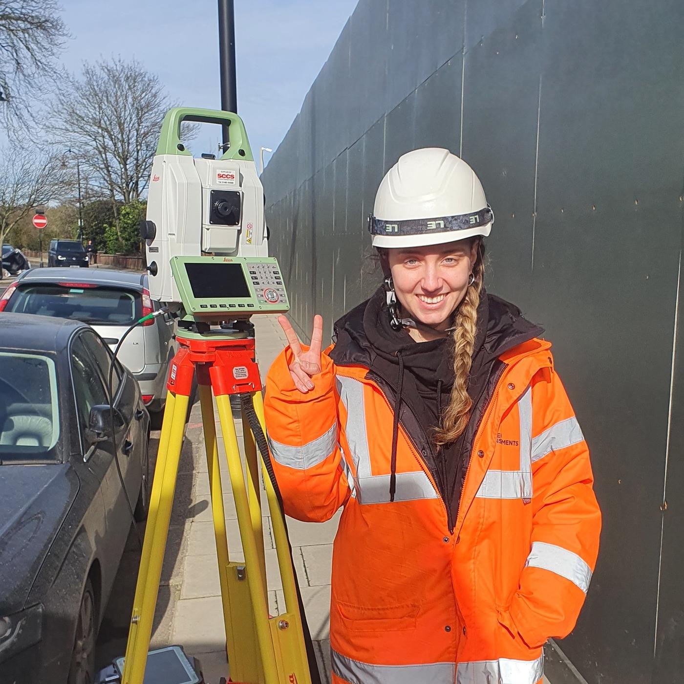 International Women In Engineering Day GEO-Instruments Surveyor Larisa