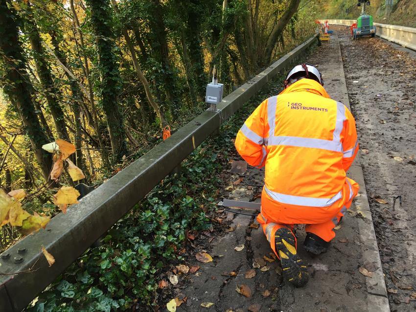 Bath Highways Slope Monitoring GEO-Instruments Engineer